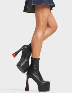 Lamoda Ankle>Addicted Platform Ankle Boots