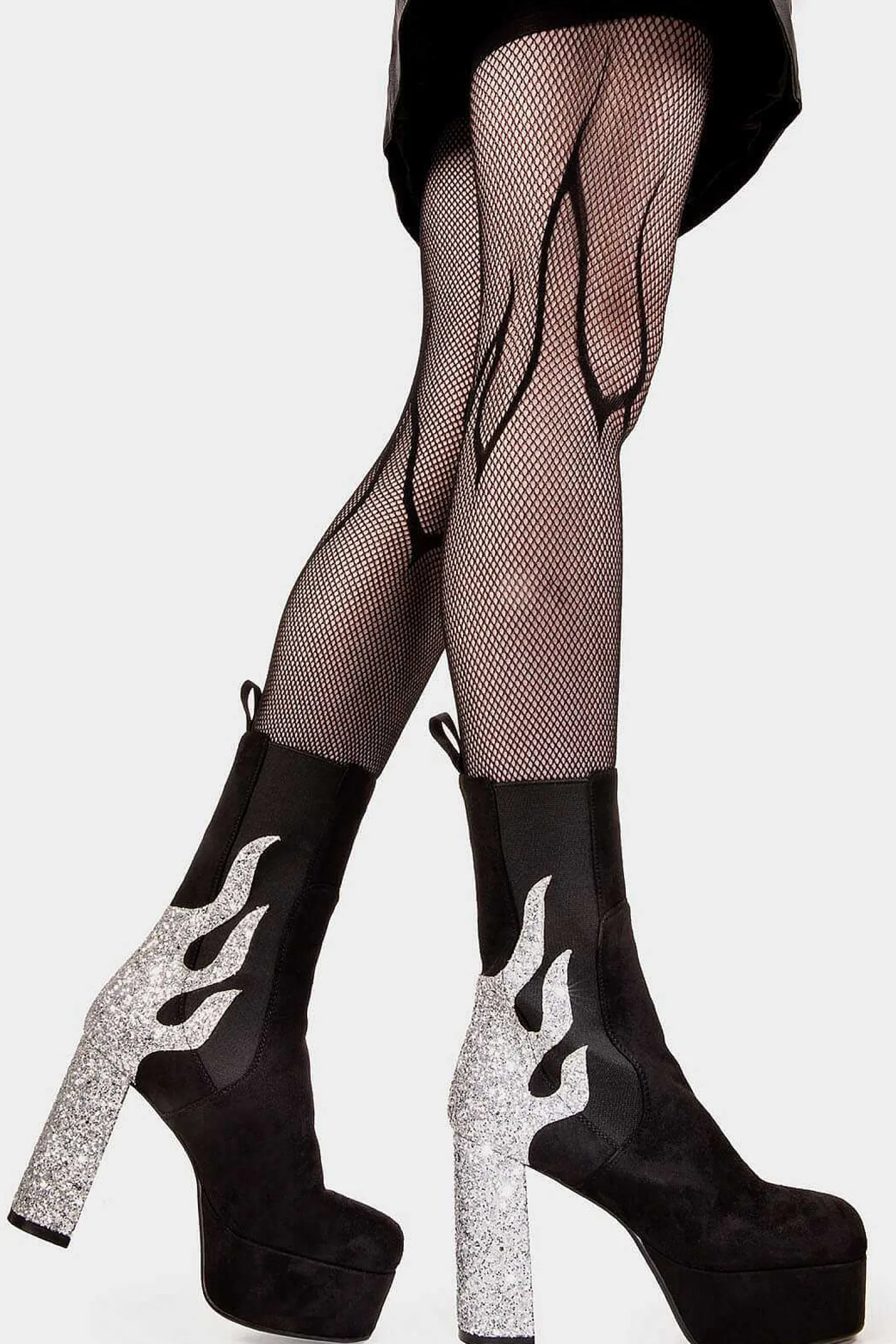 Lamoda Calf>Apparent Lies Platform Calf Boots