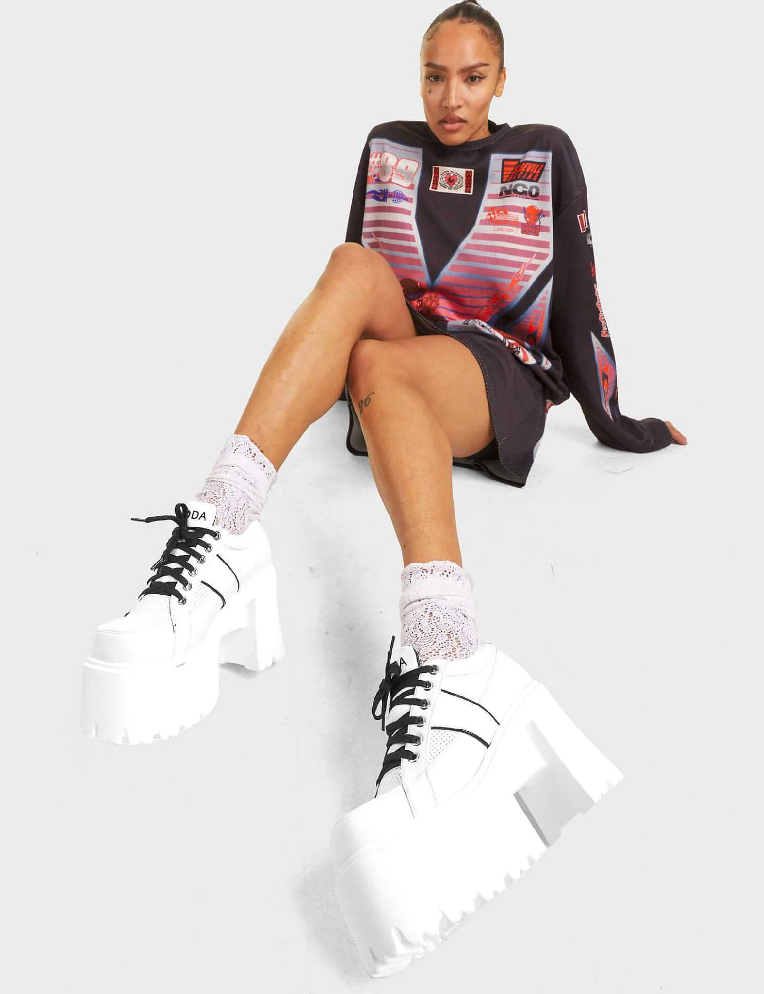 Lamoda Sneakers>Easy Going Chunky Platform Sneakers
