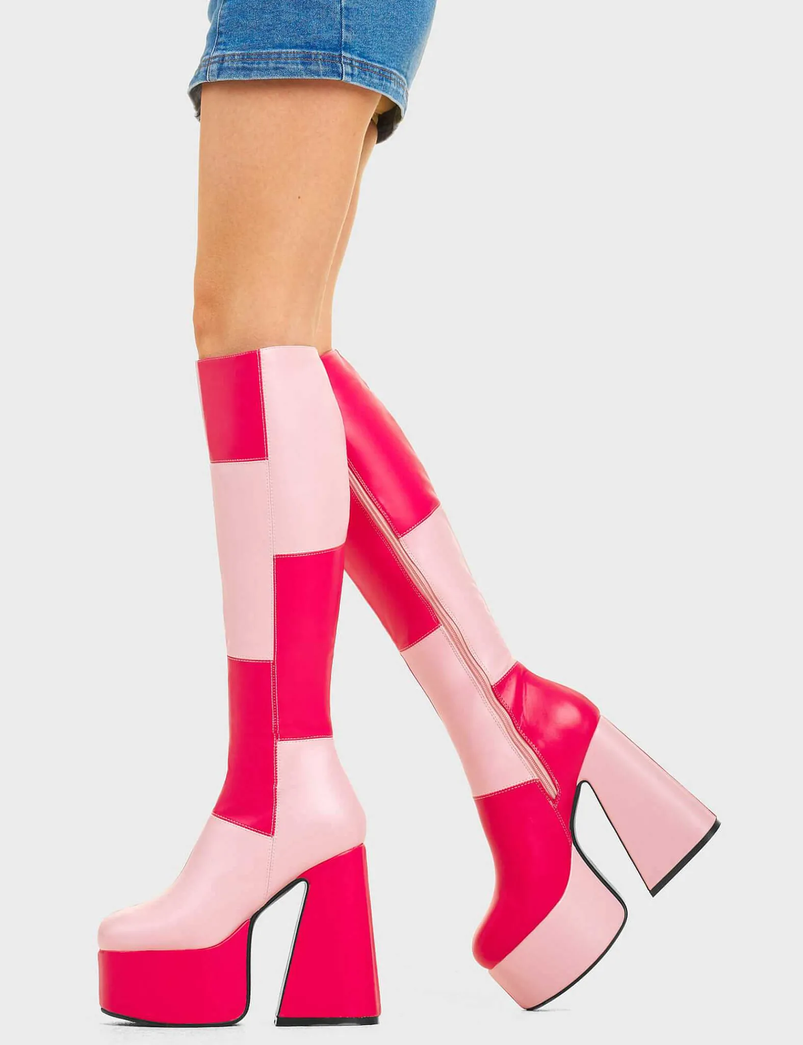 Lamoda Knee High>Gemini Platform Knee High Boots