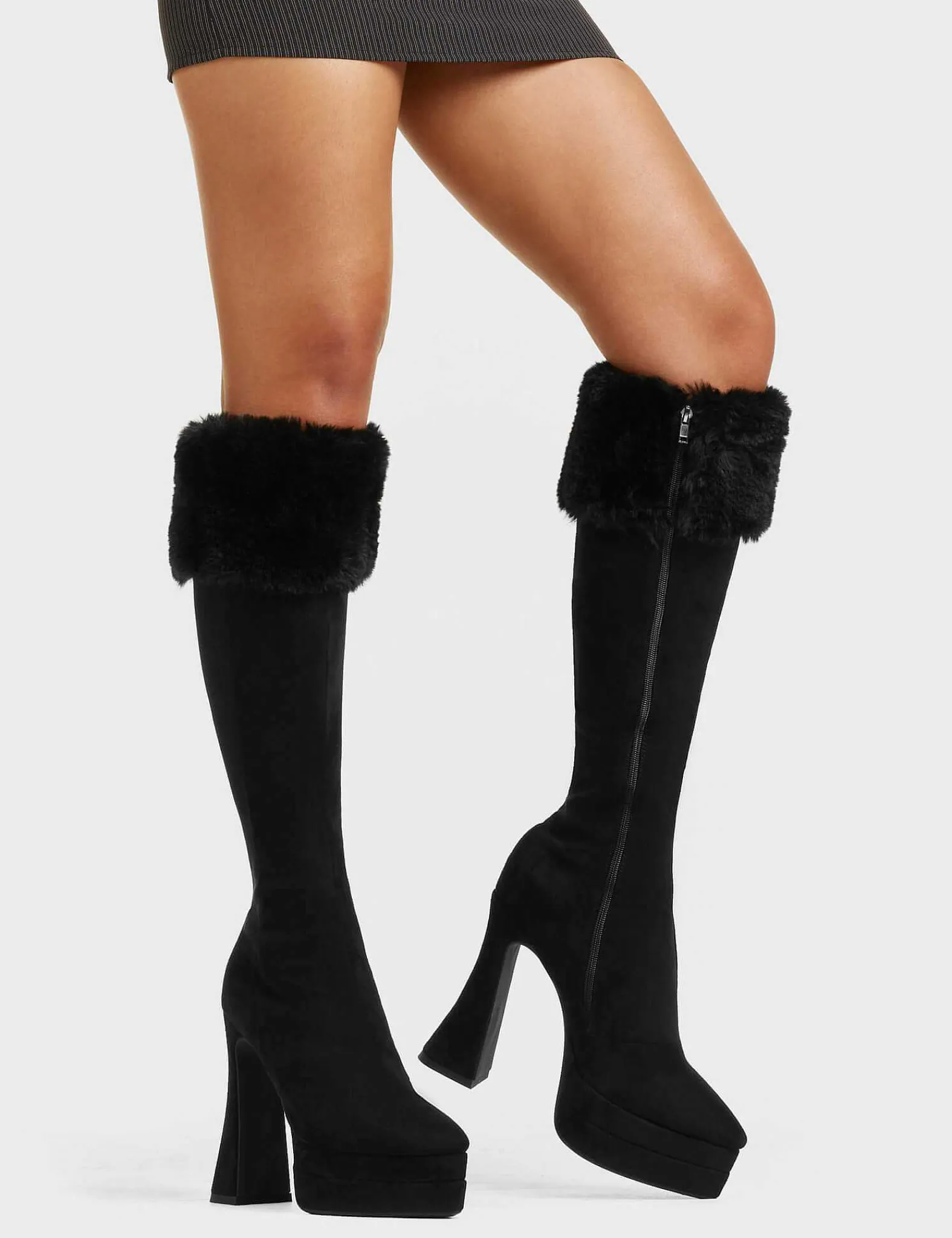 Lamoda Platform>Good Soul Platform Knee High Boots