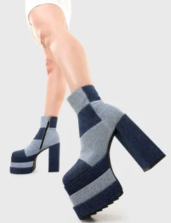 Lamoda Ankle>Hot Topic Platform Ankle Boots