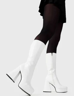 Lamoda Calf>Infatuation Platform Calf Boots