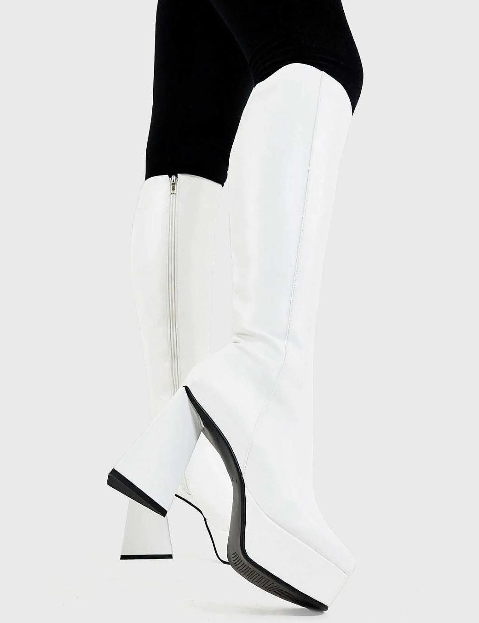 Lamoda Knee High>Keepin' It Classy Platform Knee High Boots