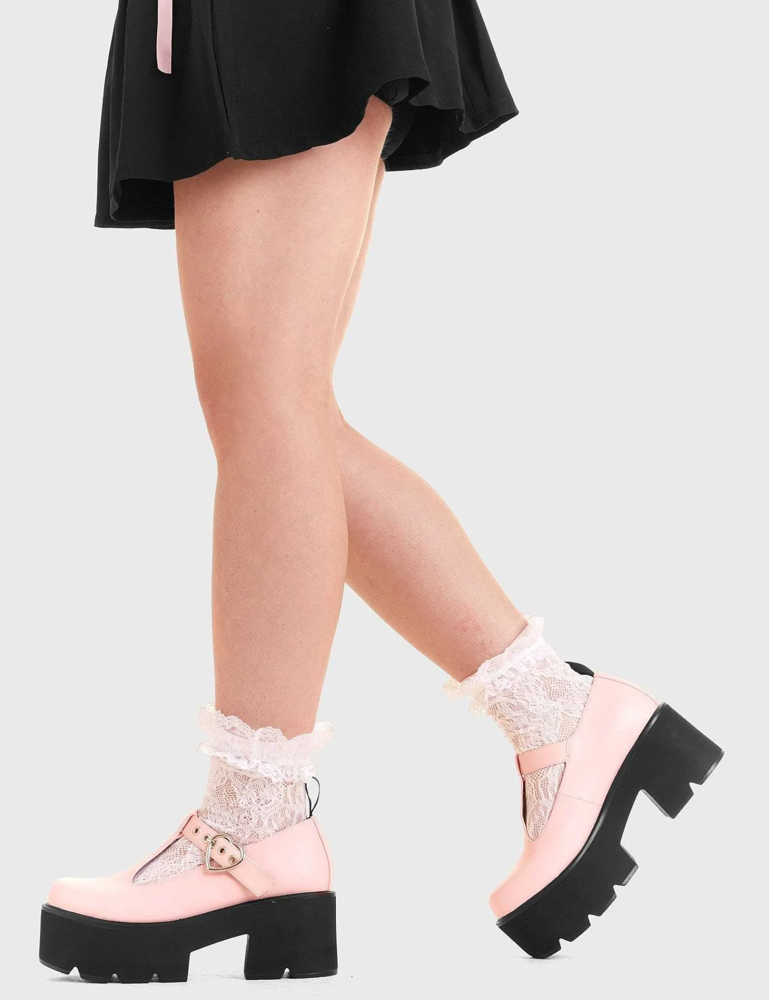 Lamoda Chunky>Love Story Chunky Mary Jane Shoes