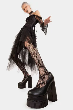 Lamoda Platform>Lyrical Creeper Platform Heels