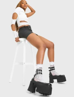 Lamoda Platform>Mistake Chunky Platform Shoes