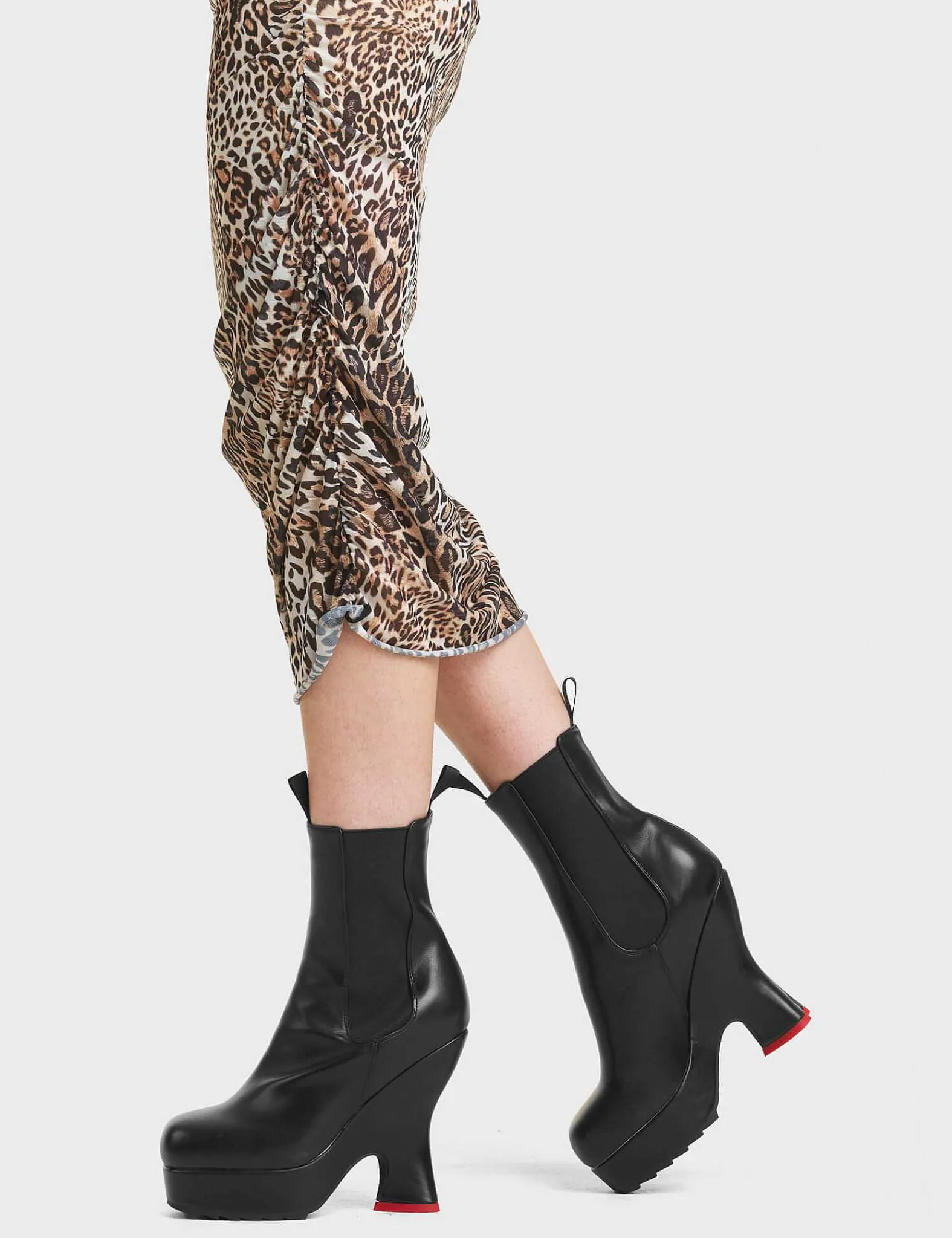 Lamoda Chunky>No Comment Chunky Platform Ankle Boots