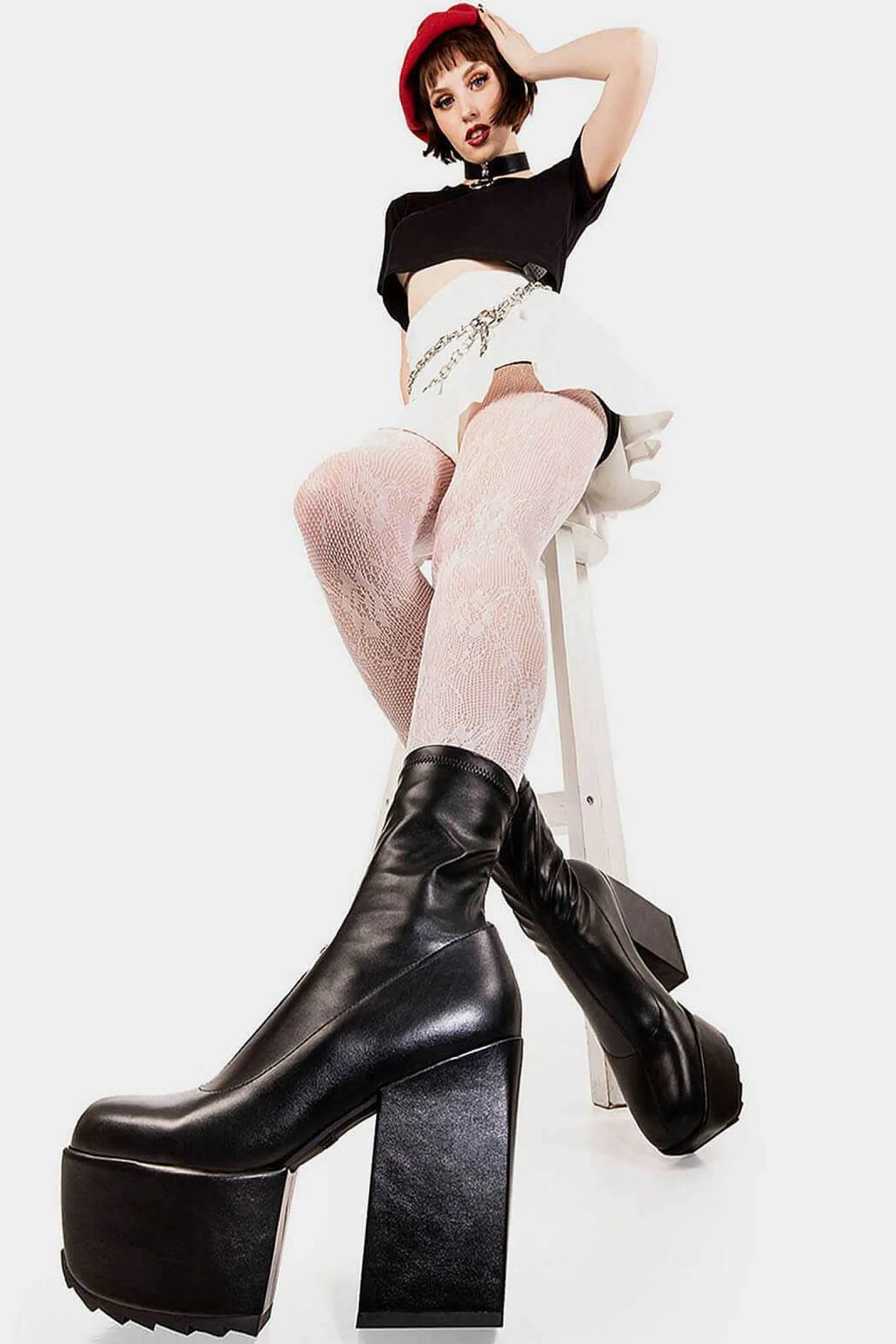 Lamoda Ankle>Pretty Please Platform Ankle Boots