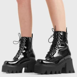 Lamoda Ankle>Run To You Chunky Platform Ankle Boots