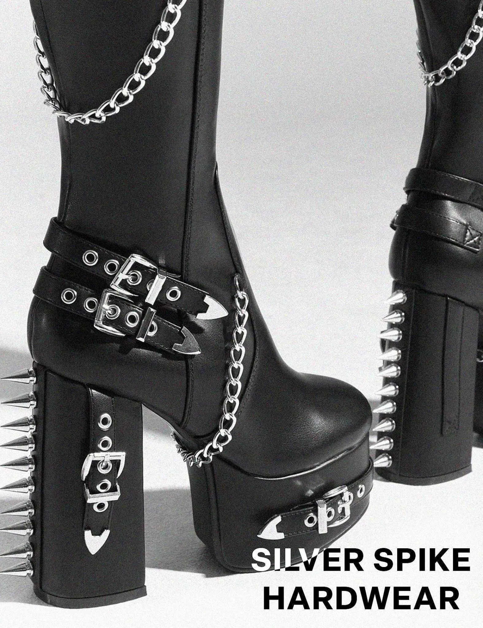 Lamoda Platform>Scream Platform Thigh High Boots