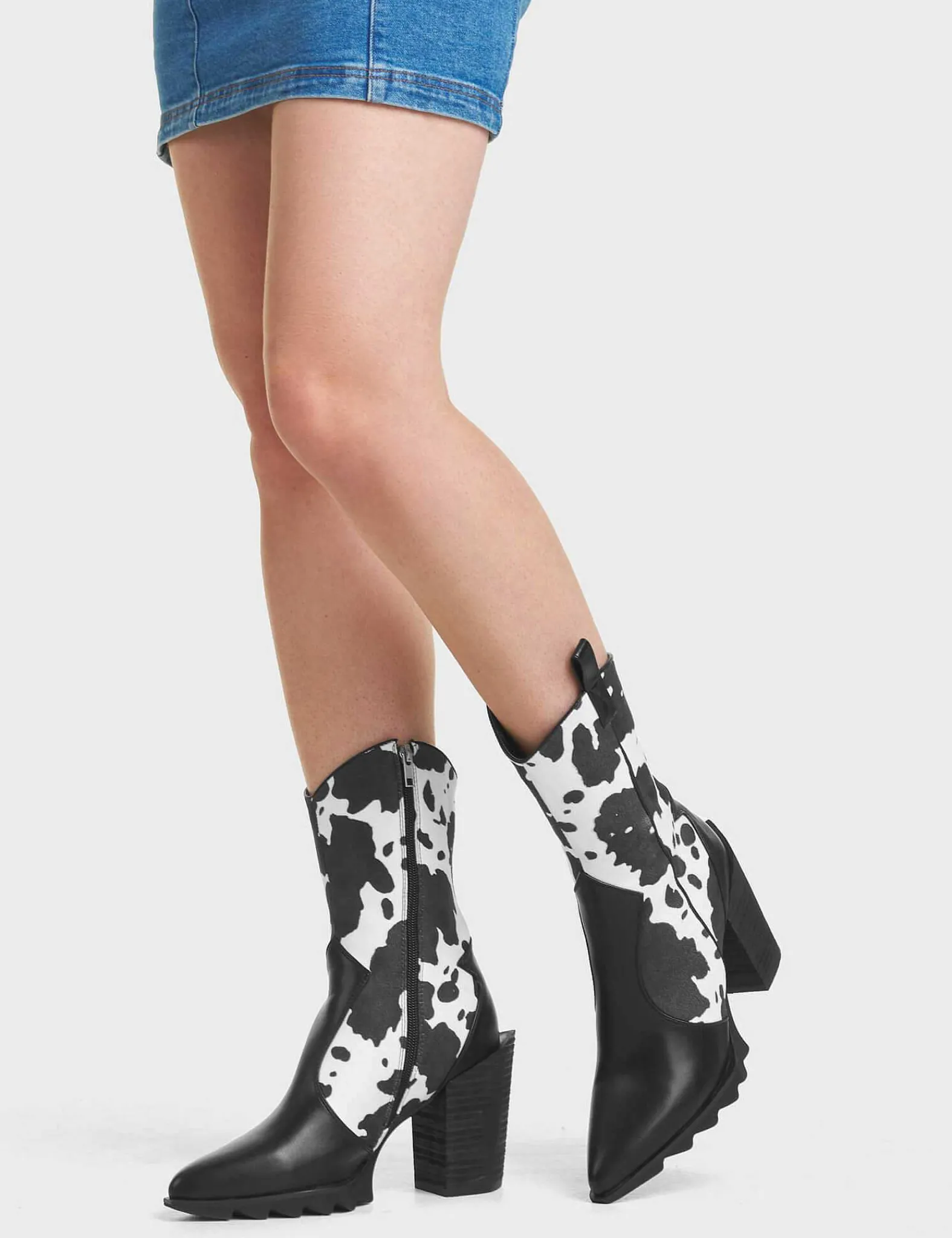 Lamoda Ankle>Seen Before Western Ankle Boots