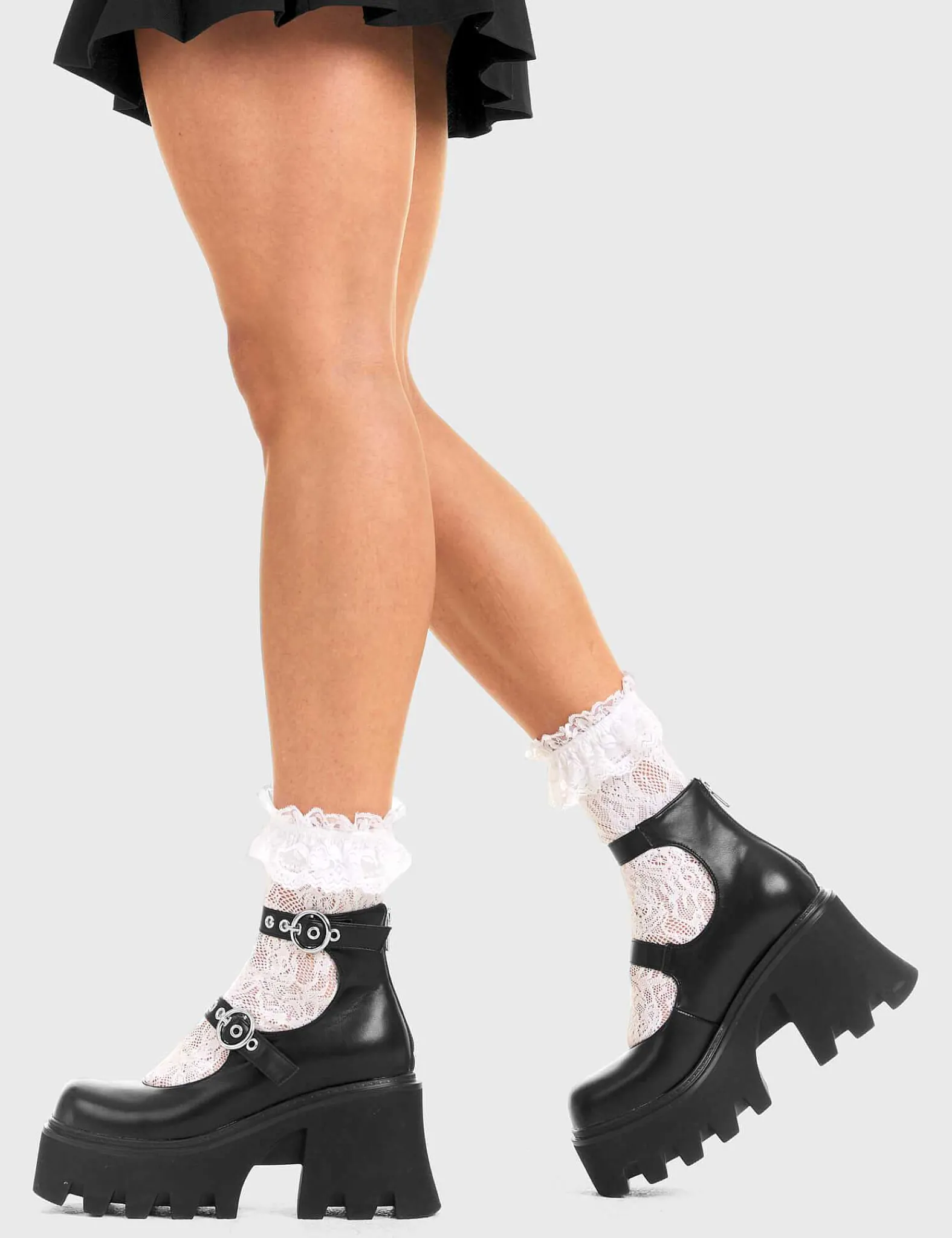 Lamoda Ankle>Slow Jamz Chunky Platform Ankle Boots