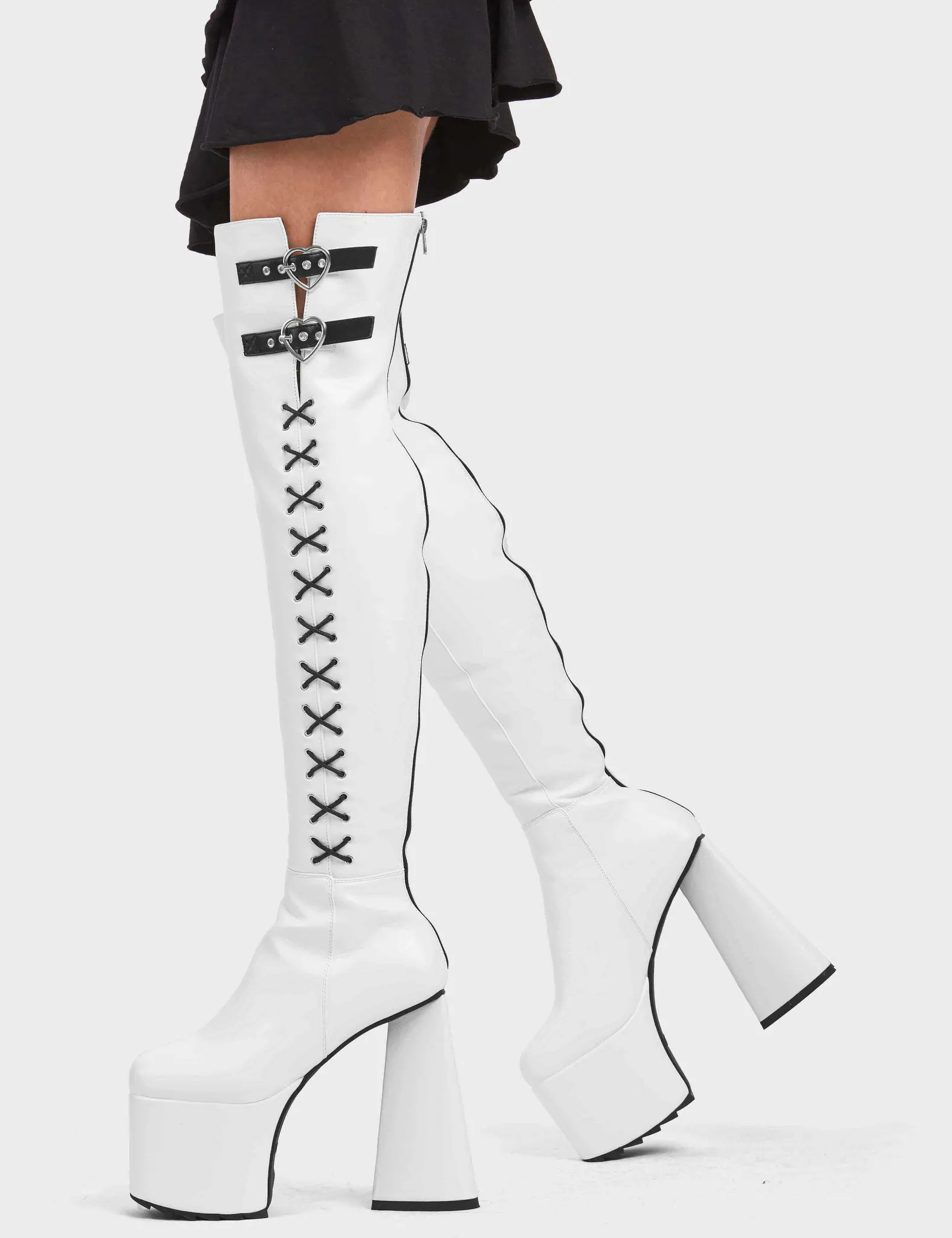 Lamoda Knee High>Small Victories Platform Thigh High Boots