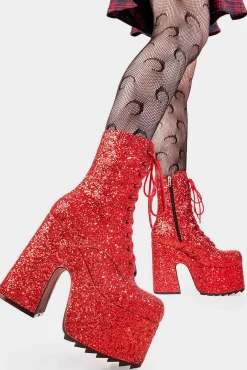 Lamoda Chunky>Spotlight Chunky Platform Ankle Boots