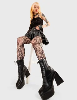 Lamoda Calf>Strollin' Platform Ankle Boots