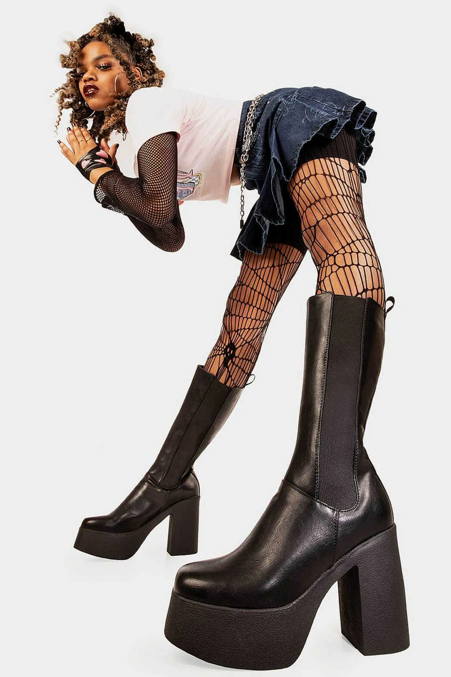 Lamoda Calf>Takeover Platform Calf Boots