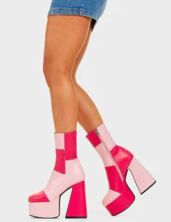 Lamoda Platform>These Girls Platform Ankle Boots