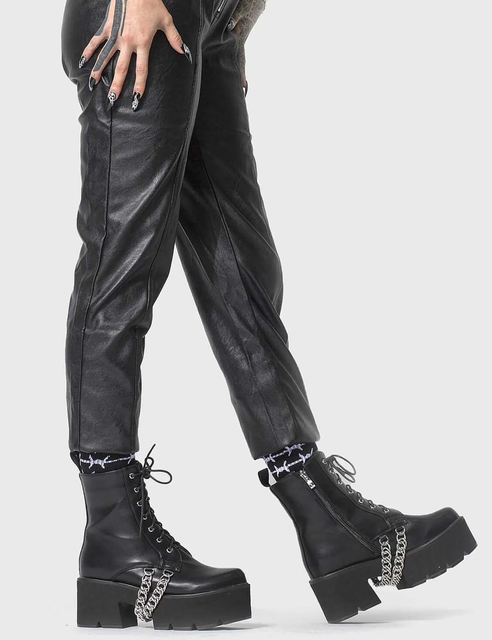 Lamoda Chunky>Trapped Chunky Platform Ankle Boots