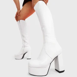 Lamoda Platform>Whatta Showdown Platform Knee High Boots