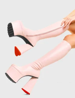 Lamoda Knee High>Wild Child Platform Knee High Boots